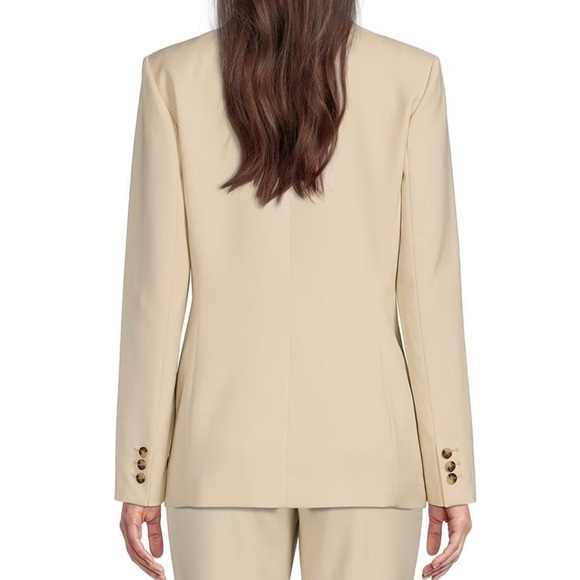 Alex Marie Sandstone Tailored Pantsuit - Picture 4 of 15